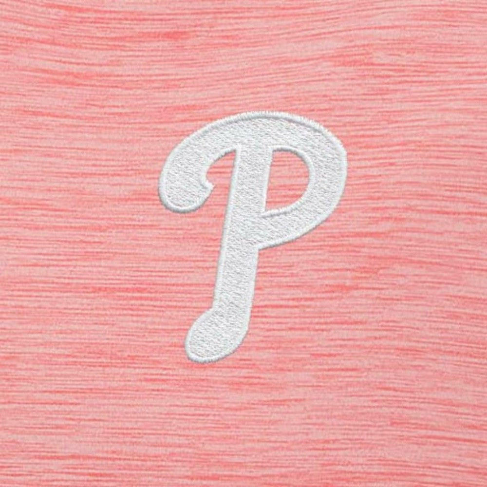 Philadelphia Phillies Antigua Bright Quarter-Zip Pullover Top Lifestyle