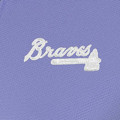 Atlanta Braves Antigua Women's Finish Quarter-Zip Pullover Top Online