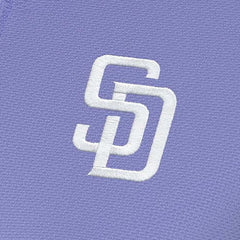 San Diego Padres Antigua Women's Finish Quarter-Zip Pullover Top Lifestyle