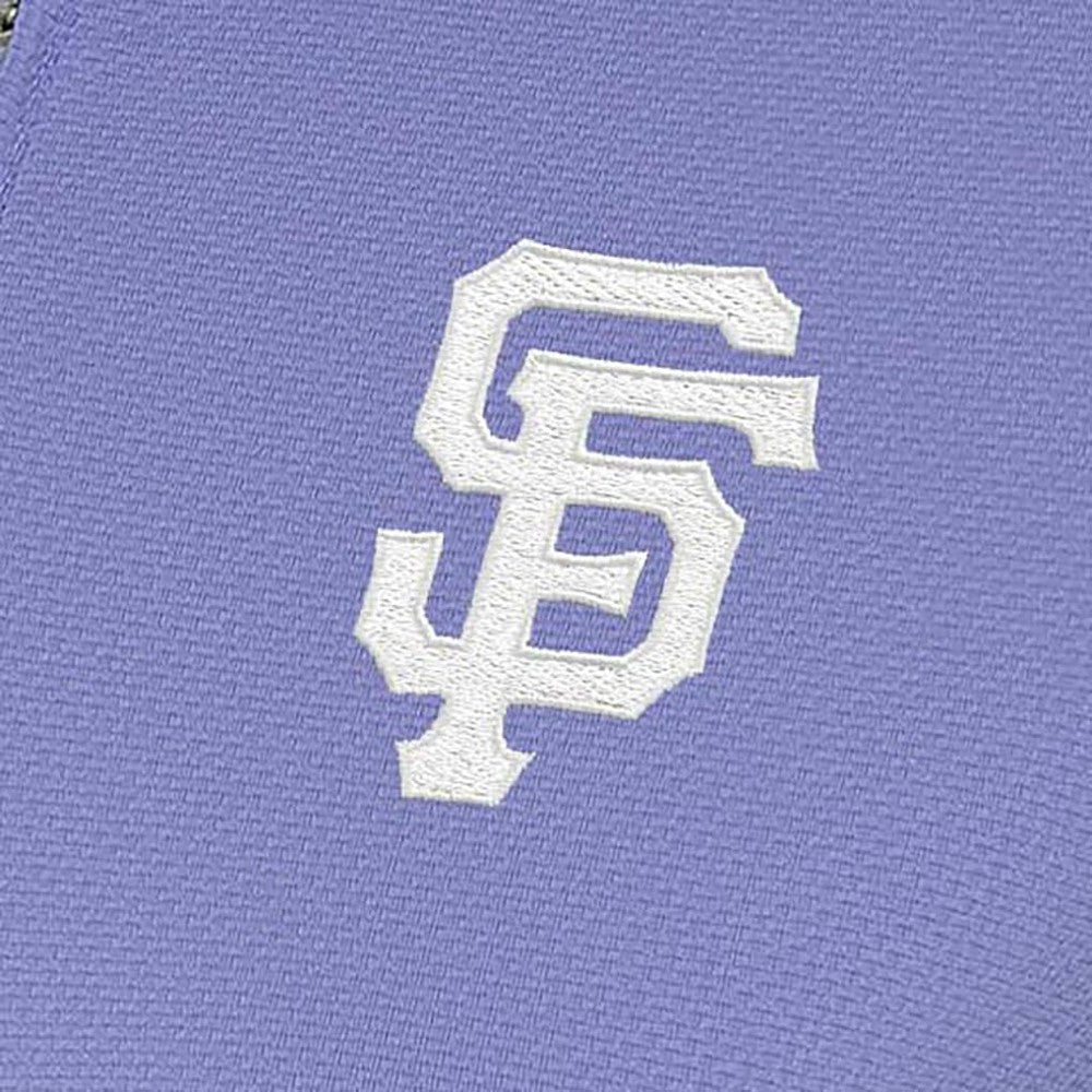 San Francisco Giants Antigua Women's Finish Quarter-Zip Pullover Top Clearance