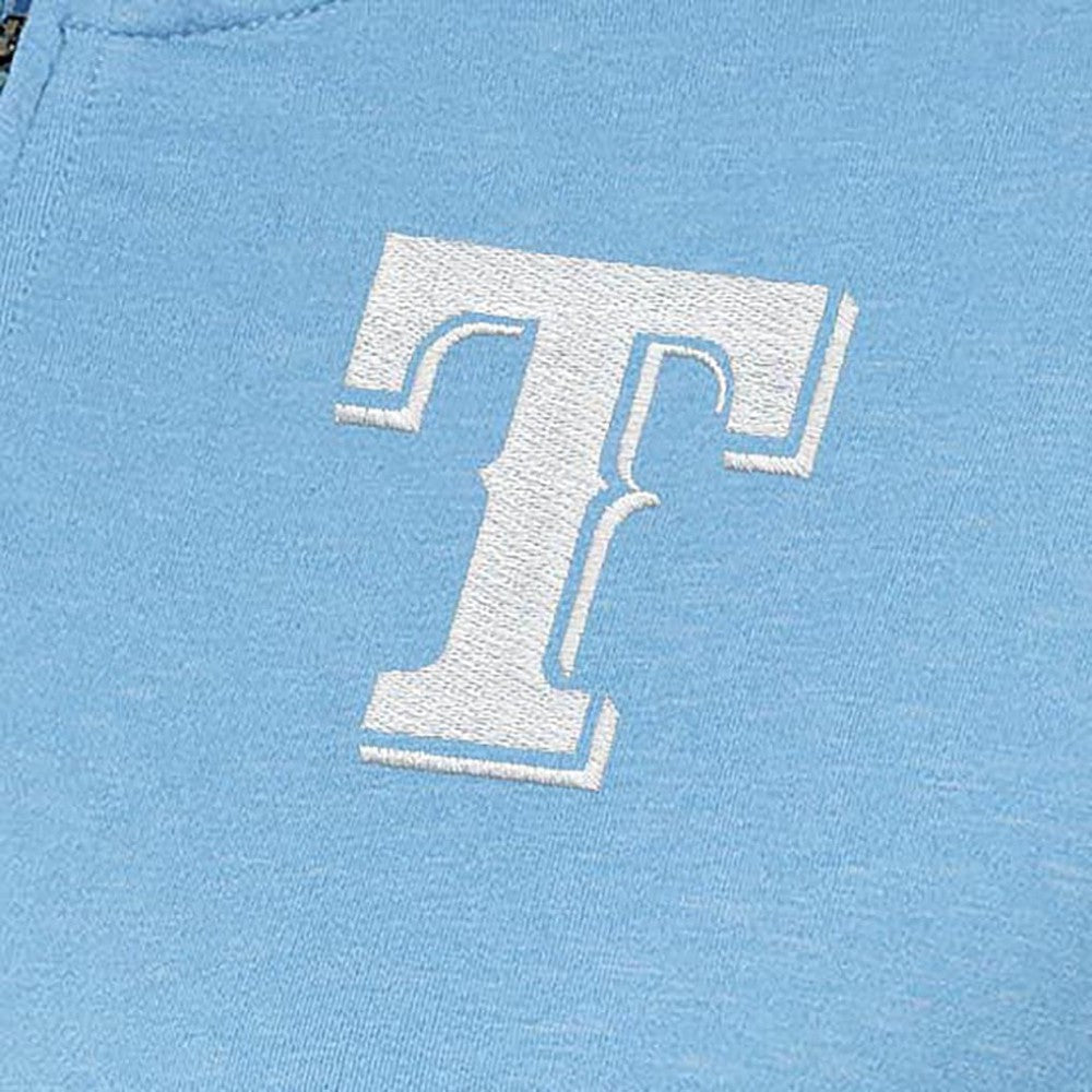 Texas Rangers Antigua Women's Mentor Quarter-Zip Pullover Top Near Me