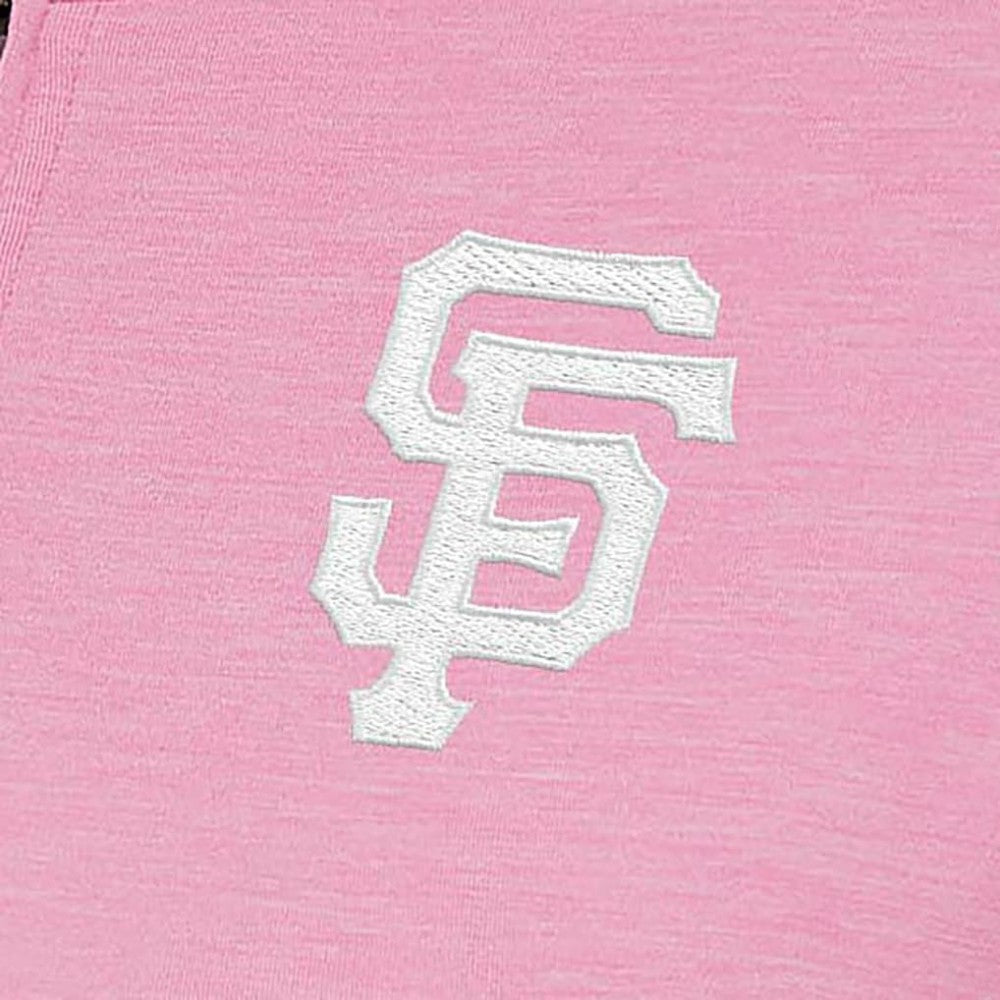San Francisco Giants Antigua Women's Mentor Quarter-Zip Pullover Top Sale