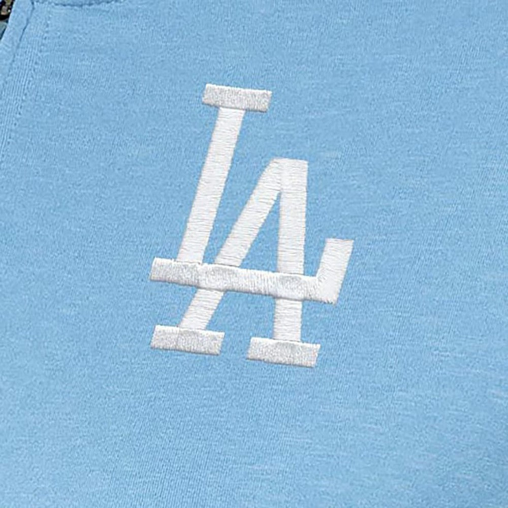 Los Angeles Dodgers Antigua Women's Mentor Quarter-Zip Pullover Top discount