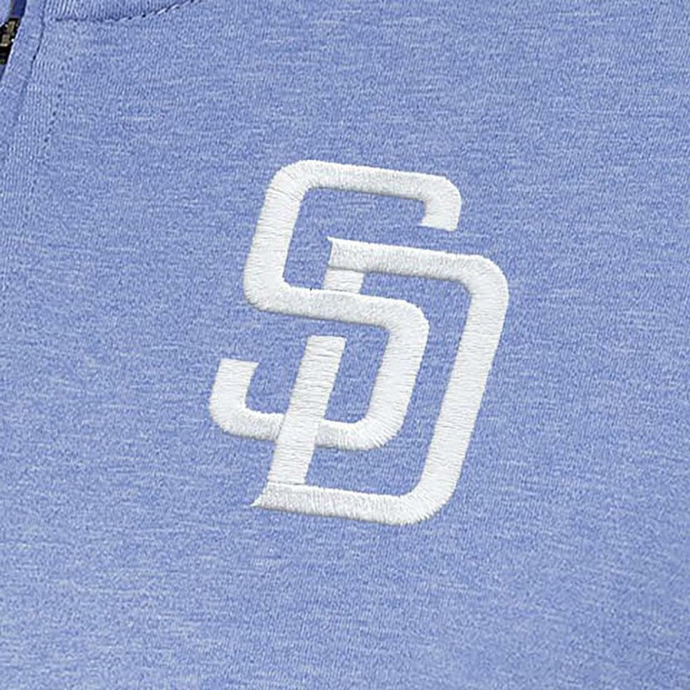 San Diego Padres Antigua Women's Mentor Quarter-Zip Pullover Top Lifestyle