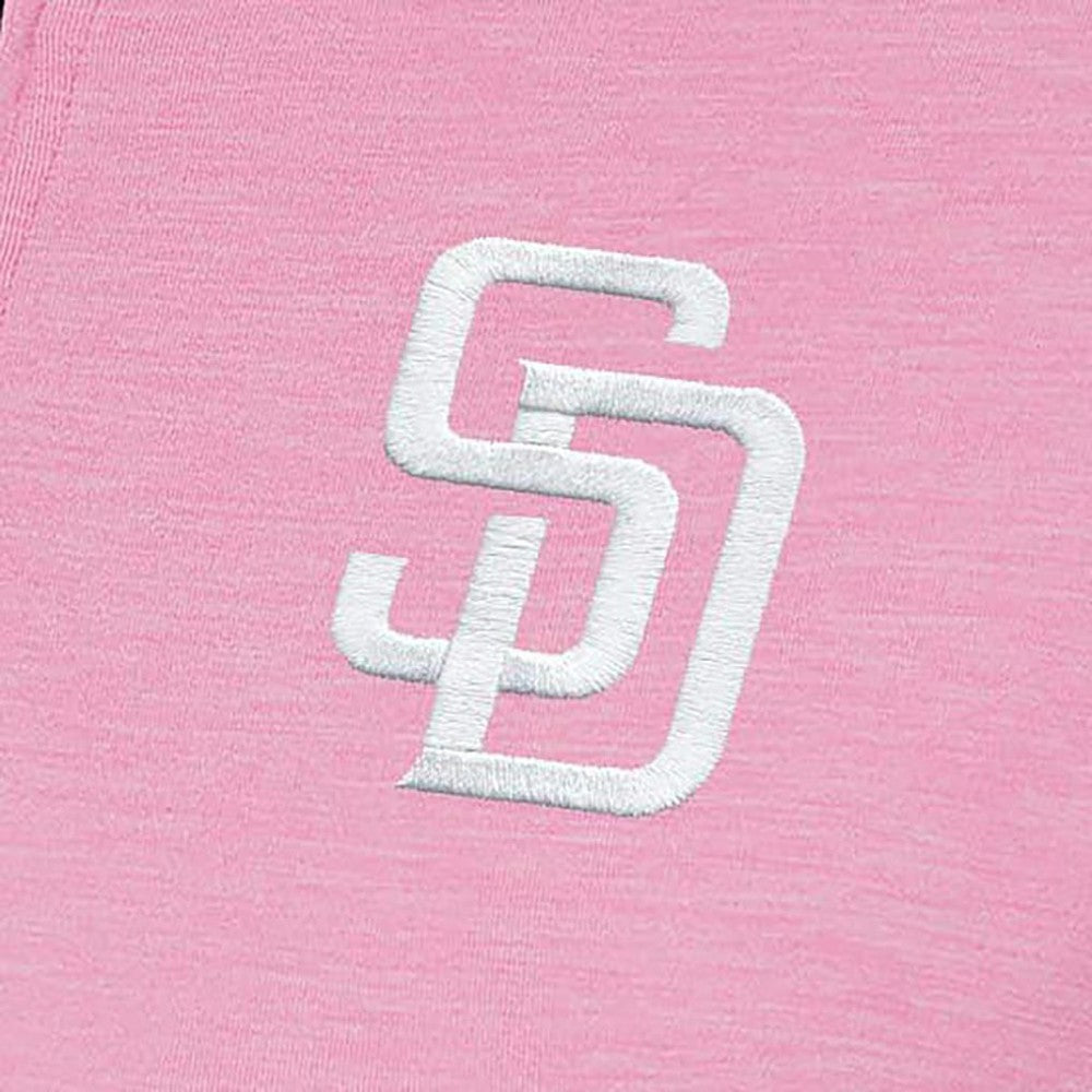 San Diego Padres Antigua Women's Mentor Quarter-Zip Pullover Top discount