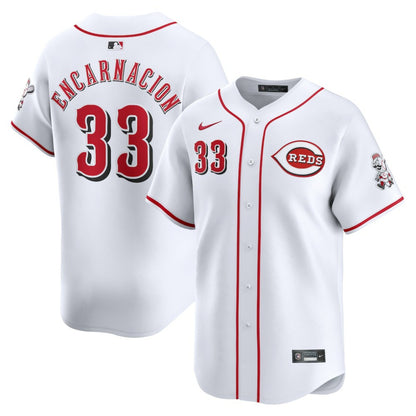 Christian Encarnacion-Strand Cincinnati Reds Nike Home Limited Player Jersey - White | MLB Jerseys