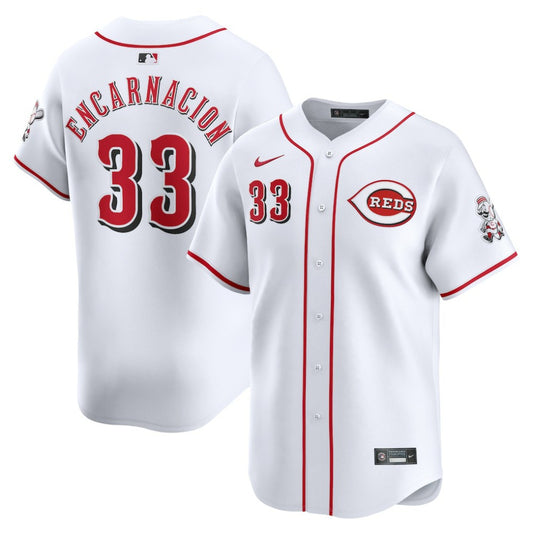 Christian Encarnacion-Strand Cincinnati Reds Nike Home Limited Player Jersey - White | MLB Jerseys