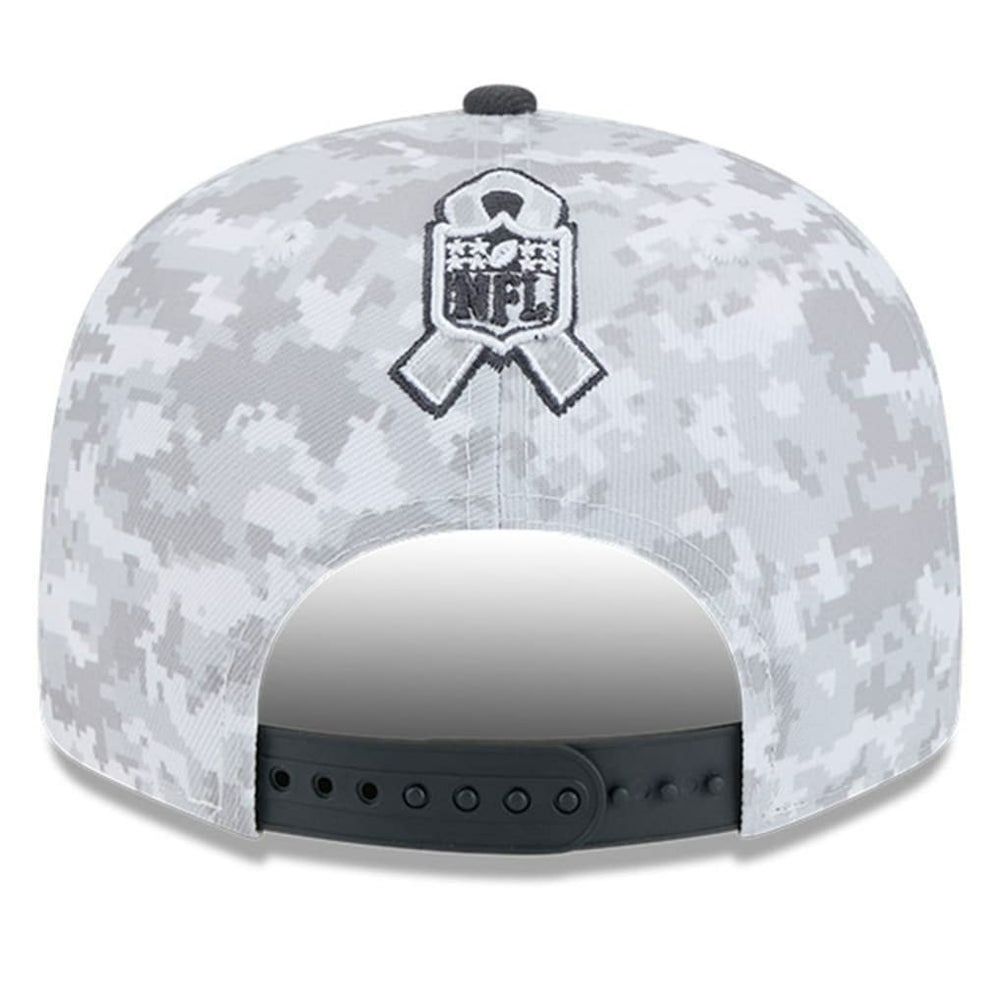 Jacksonville Jaguars New Era 2024 Salute To Service 9FIFTY Snapback Hat White/Graphite - NFL