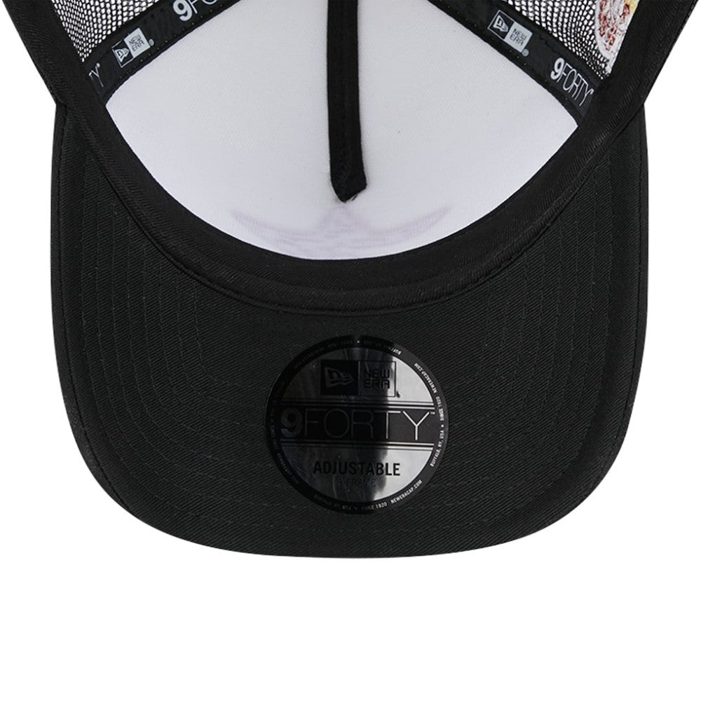 Houston Astros New Era Checkered Flag A-Frame Trucker 9FORTY Adjustable Hat for sale