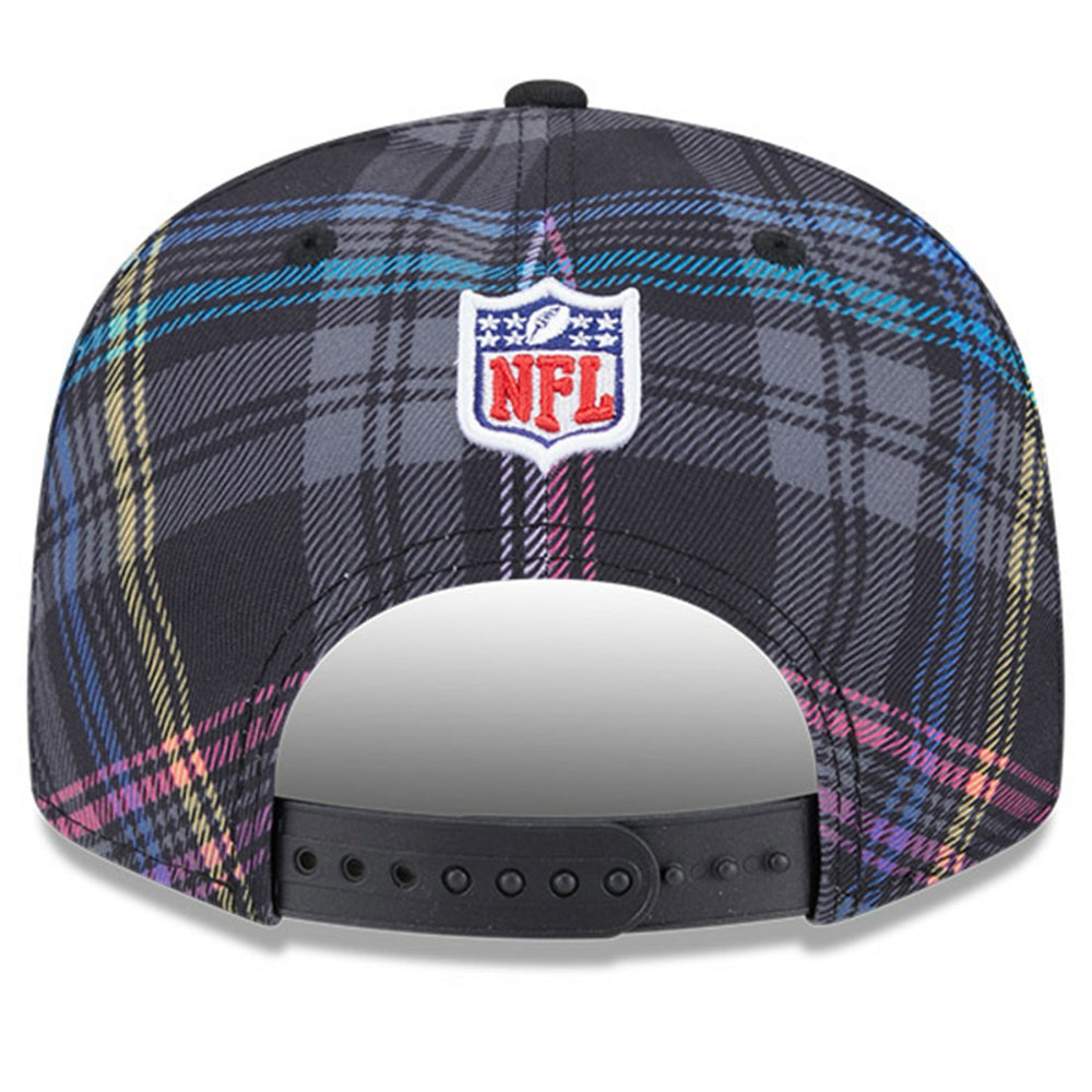 New York Jets New Era 2024 NFL Crucial Catch Plaid 9FIFTY Snapback Hat Black - NFL
