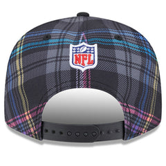 New York Jets New Era 2024 NFL Crucial Catch Plaid 9FIFTY Snapback Hat Black - NFL