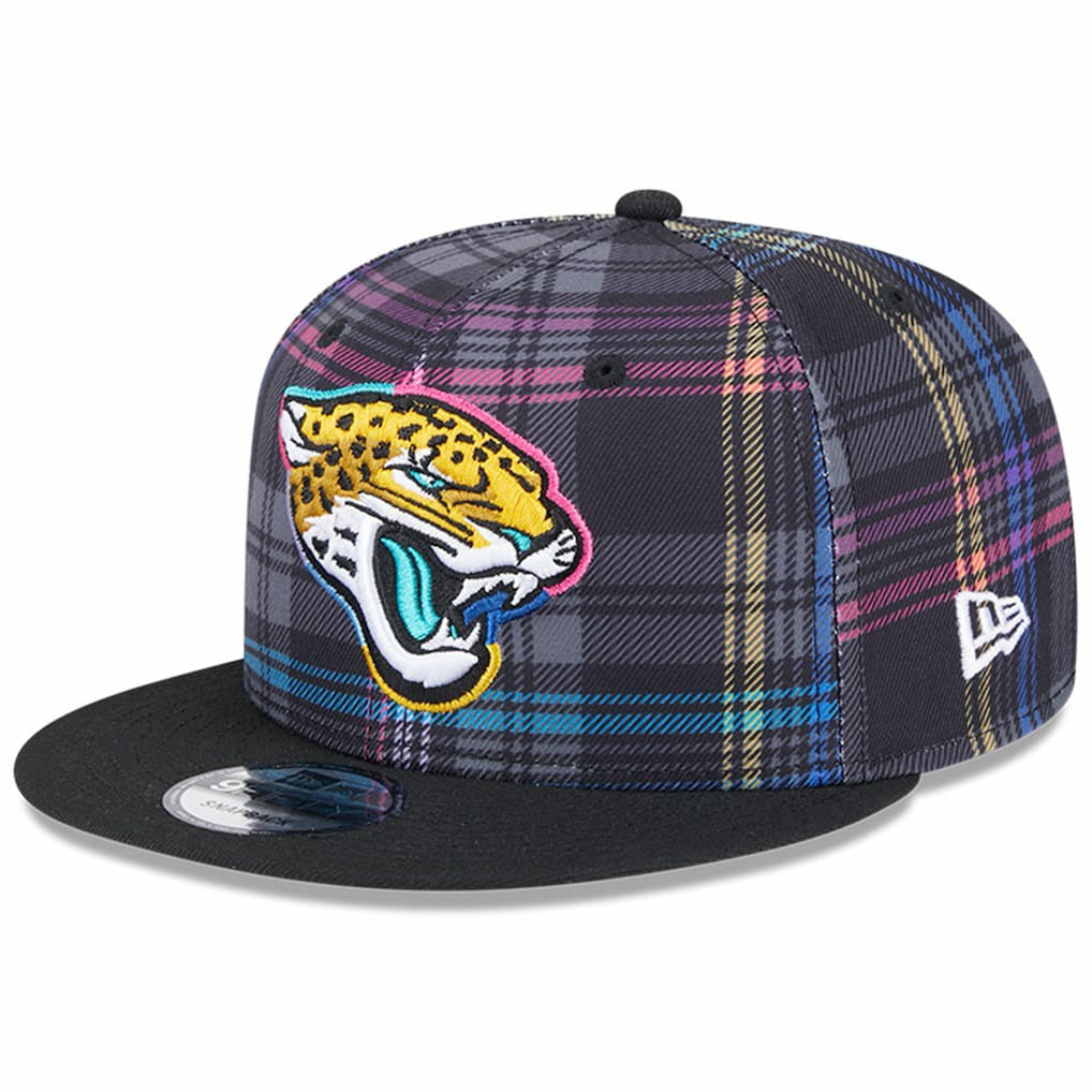 Jacksonville Jaguars New Era Youth 2024 NFL Crucial Catch 9FIFTY Snapback Hat Black - NFL