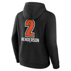 Gunnar Henderson Baltimore Orioles Fastball Player Name & Number Pullover Hoodie On Sale
