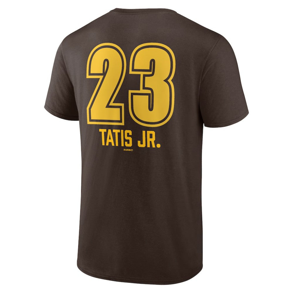 Fernando Tatis Jr. San Diego Padres Fastball Player Name & Number T-Shirt On Sale