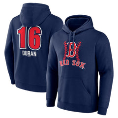 Jarren Duran Boston Red Sox Fastball Player Name & Number Pullover Hoodie discount