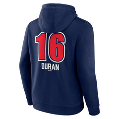 Jarren Duran Boston Red Sox Fastball Player Name & Number Pullover Hoodie discount