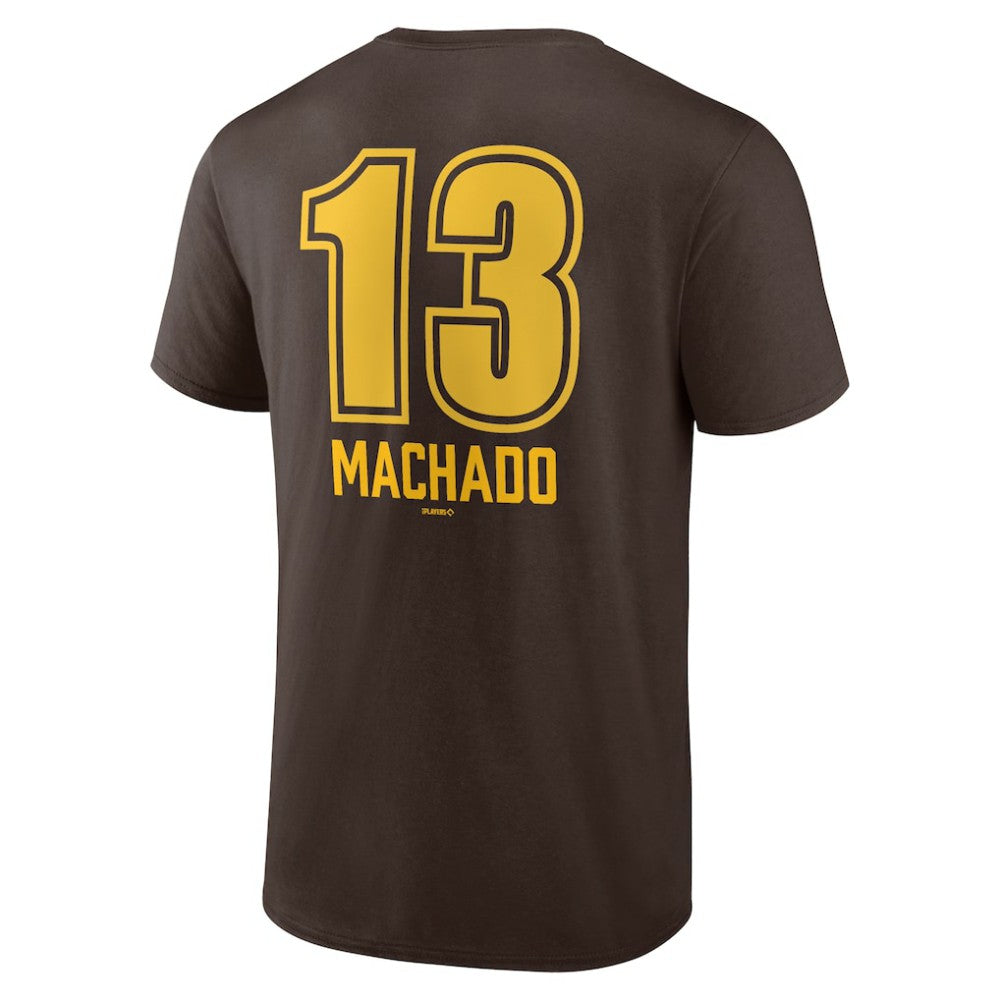 Manny Machado San Diego Padres Fastball Player Name & Number T-Shirt Clearance