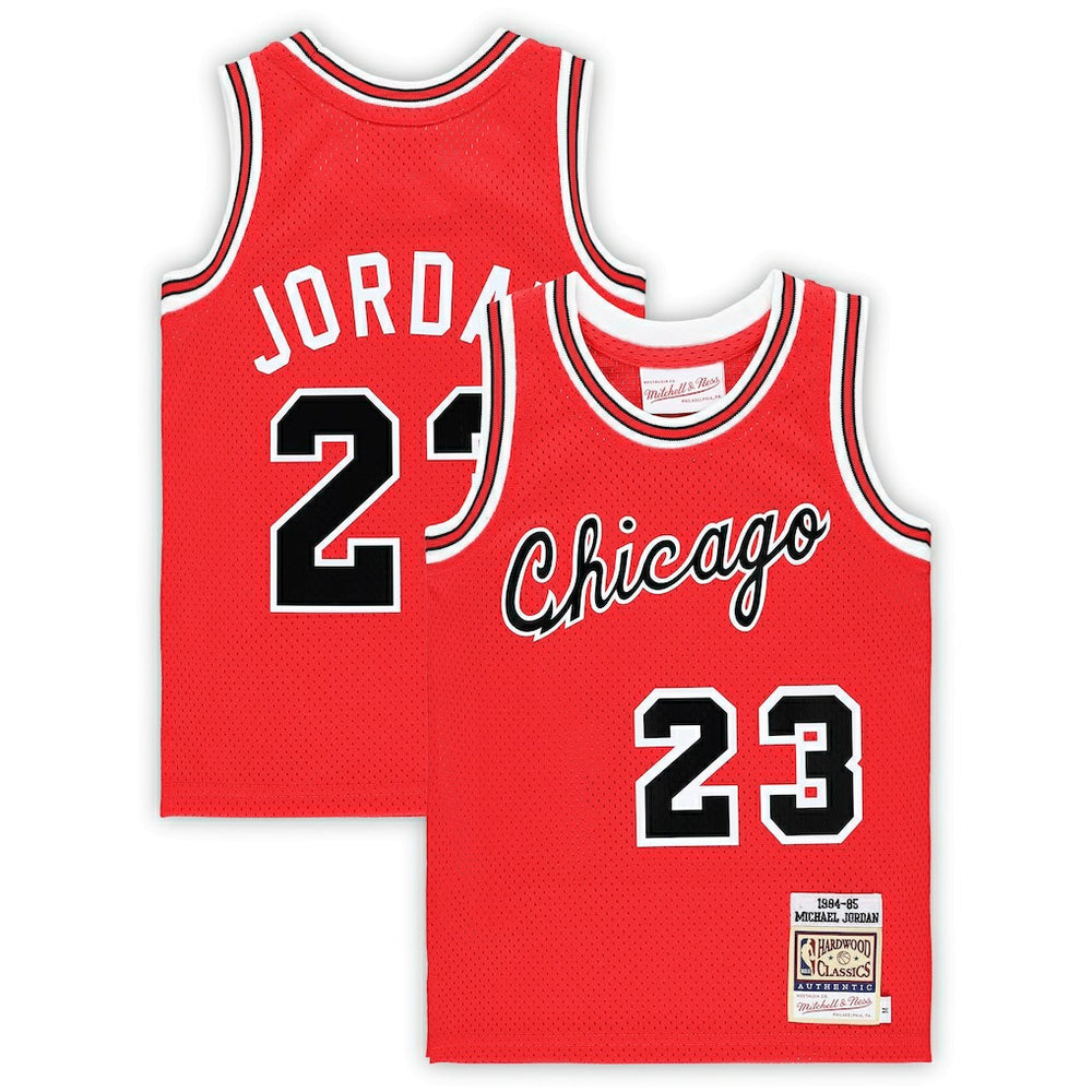 Mitchell & Ness - Michael Jordan Chicago Bulls Preschool Hardwood Classics 1984/85 Authentic Swingman Jersey - Red