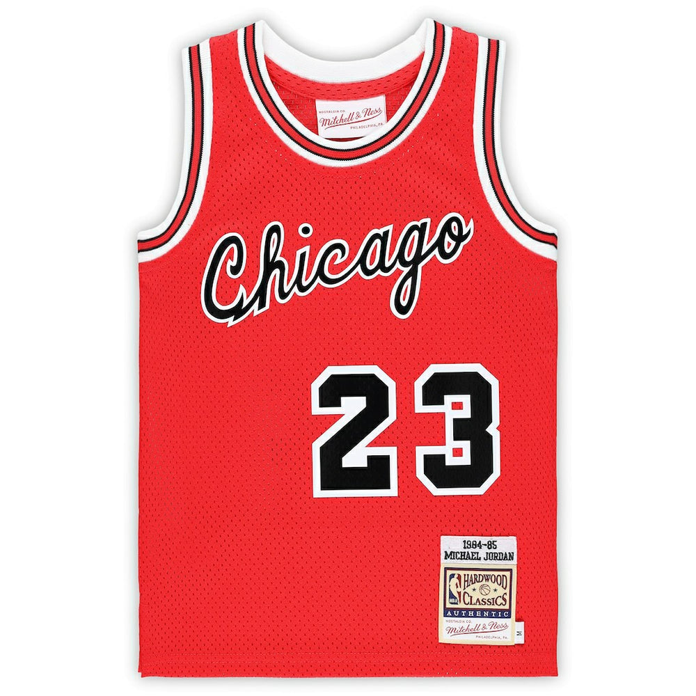 Mitchell & Ness - Michael Jordan Chicago Bulls Preschool Hardwood Classics 1984/85 Authentic Swingman Jersey - Red