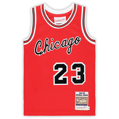 Mitchell & Ness - Michael Jordan Chicago Bulls Preschool Hardwood Classics 1984/85 Authentic Swingman Jersey - Red