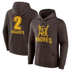Xander Bogaerts San Diego Padres Fastball Player Name & Number Pullover Hoodie Near Me