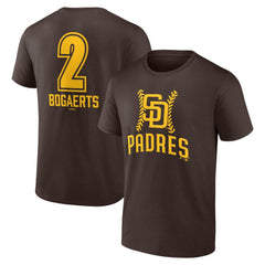 Xander Bogaerts San Diego Padres Fastball Player Name & Number T-Shirt Lifestyle