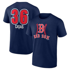 Triston Casas Boston Red Sox Fastball Player Name & Number T-Shirt Sale