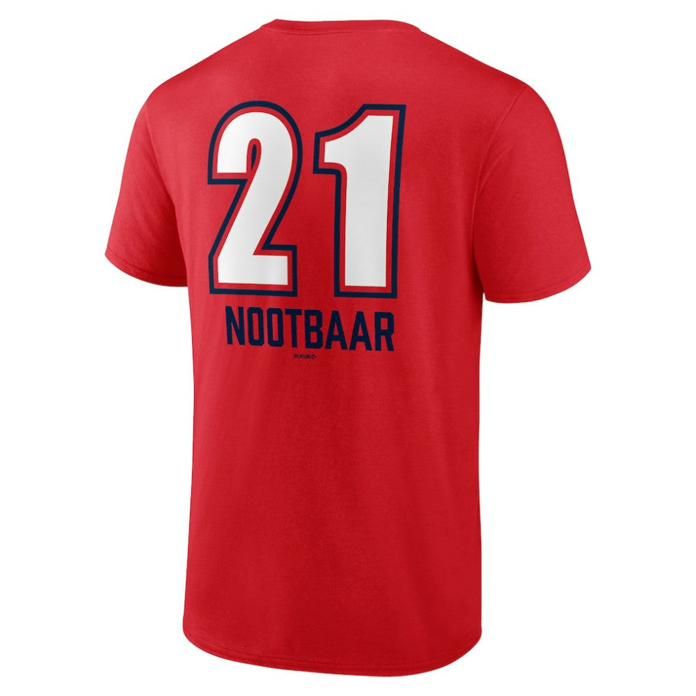 Lars Nootbaar St. Louis Cardinals Fastball Player Name & Number T-Shirt Sale