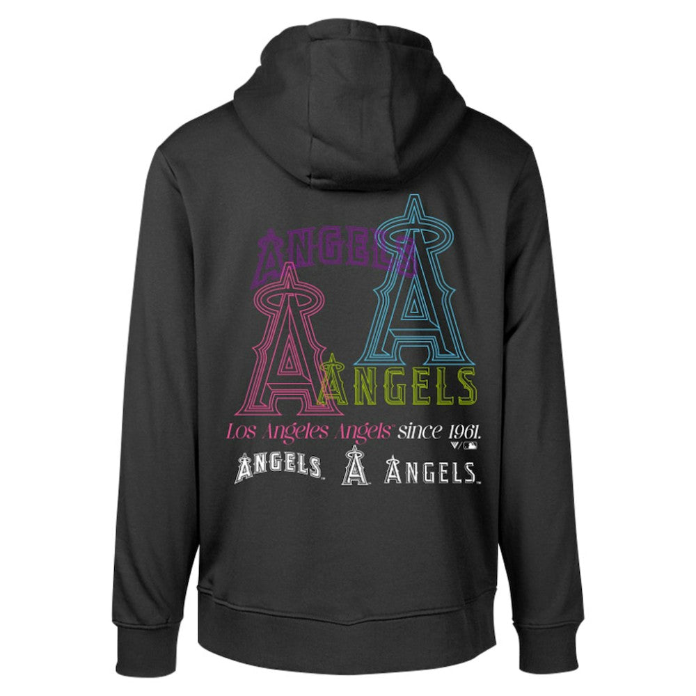 Los Angeles Angels Levelwear Podium Vintage Pullover Hoodie On Sale