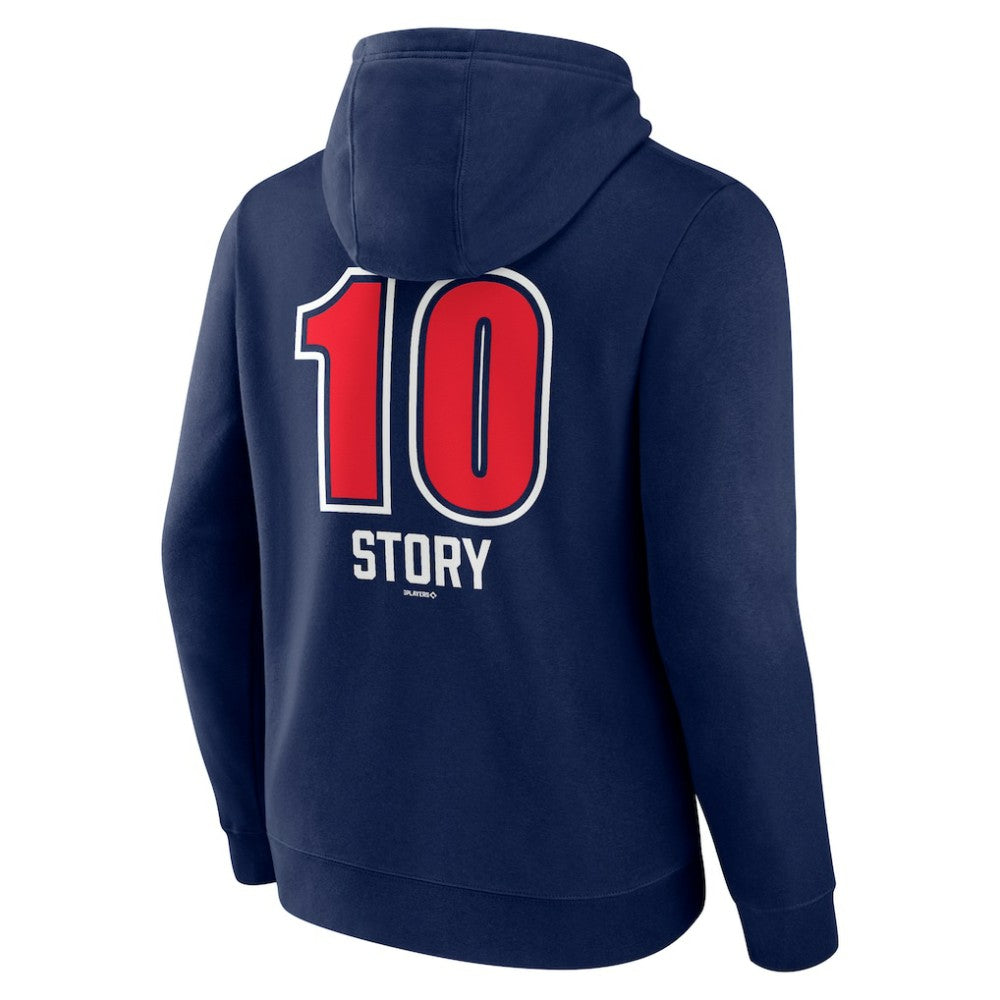 Trevor Story Boston Red Sox Fastball Player Name & Number Pullover Hoodie Near Me