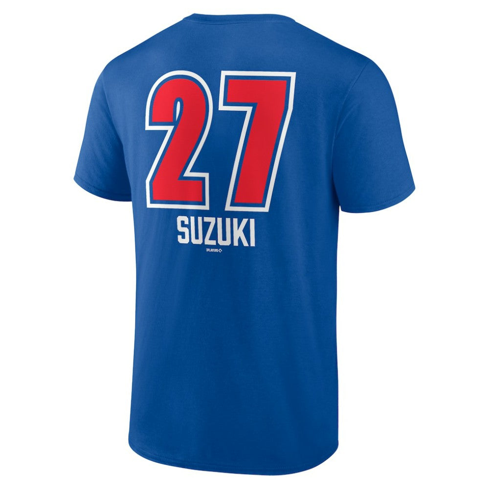 Seiya Suzuki Chicago Cubs Fastball Player Name & Number T-Shirt for sale