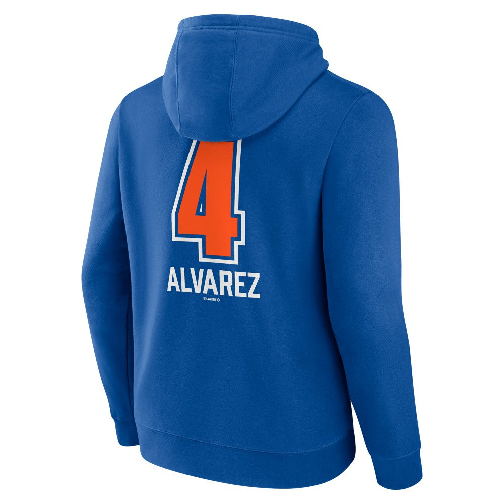 Francisco Alvarez New York Mets Fastball Player Name & Number Pullover Hoodie Clearance