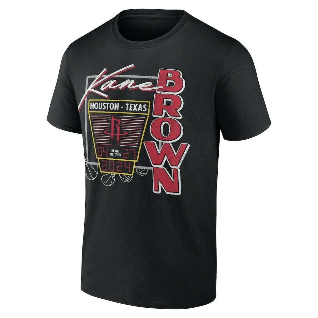 Fanatics - Kane Brown x Houston Rockets T-Shirt - Black