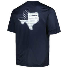Dallas Cowboys Terminal Tackle Omni-Shade Texas T-Shirt Navy - Columbia