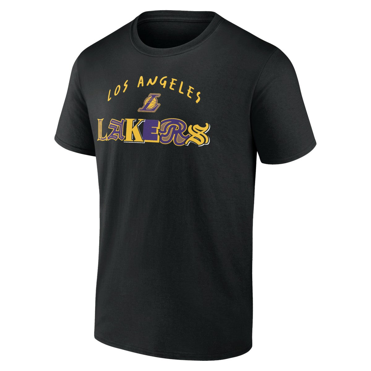 NBA - Los Angeles Lakers Graffiti Arch T-Shirt - Black