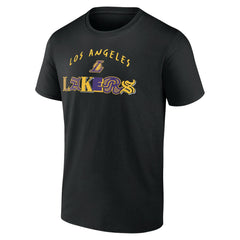 NBA - Los Angeles Lakers Graffiti Arch T-Shirt - Black
