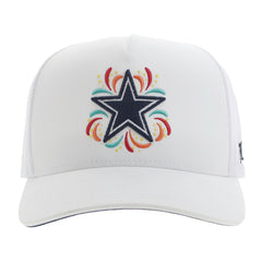 Dallas Cowboys HOOey NFL Fiesta Adjustable Trucker Hat – White - NFL