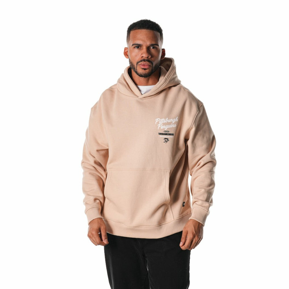 Pittsburgh Penguins The Wild Collective Unisex Pullover Hoodie Cream