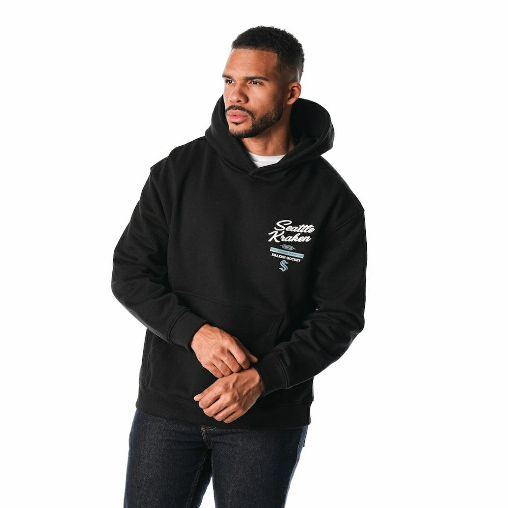 Seattle Kraken The Wild Collective Unisex Pullover Hoodie Black