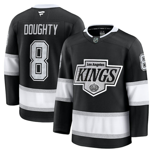 Drew Doughty Los Angeles Kings Fanatics Home Premium Jersey - Black | NHL Jerseys
