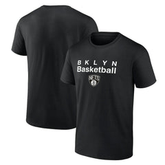 NBA - Brooklyn Nets Pick & Roll Coverage T-Shirt - Black