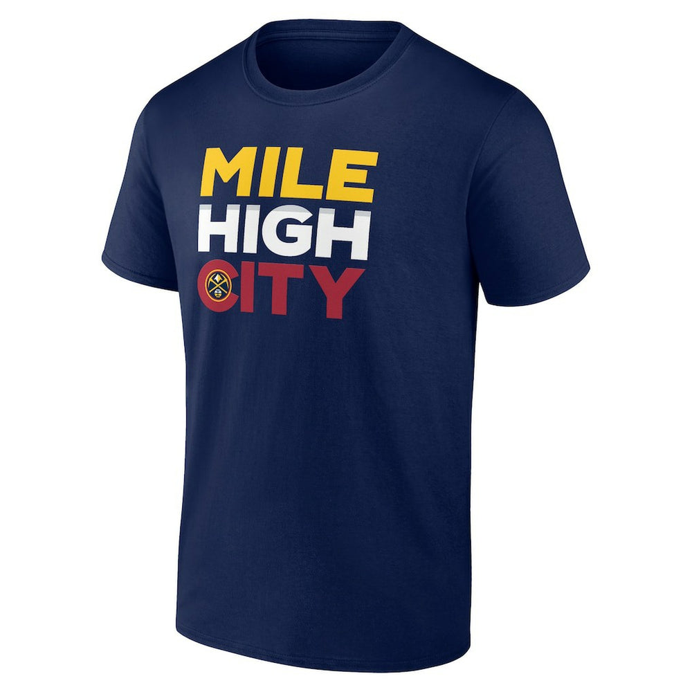 NBA - Denver Nuggets Pick & Roll Coverage T-Shirt - Navy