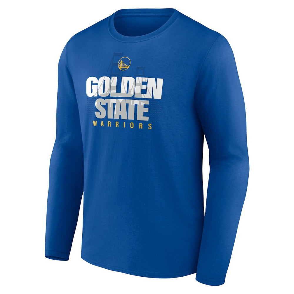 NBA - Golden State Warriors Pick & Roll Coverage Long Sleeve T-Shirt - Royal