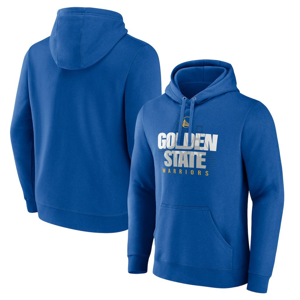 NBA - Golden State Warriors Pick & Roll Coverage Pullover Hoodie - Royal