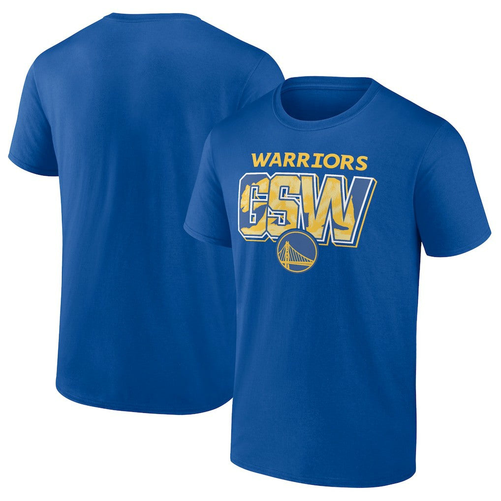 NBA - Golden State Warriors Full Court Press T-Shirt - Royal