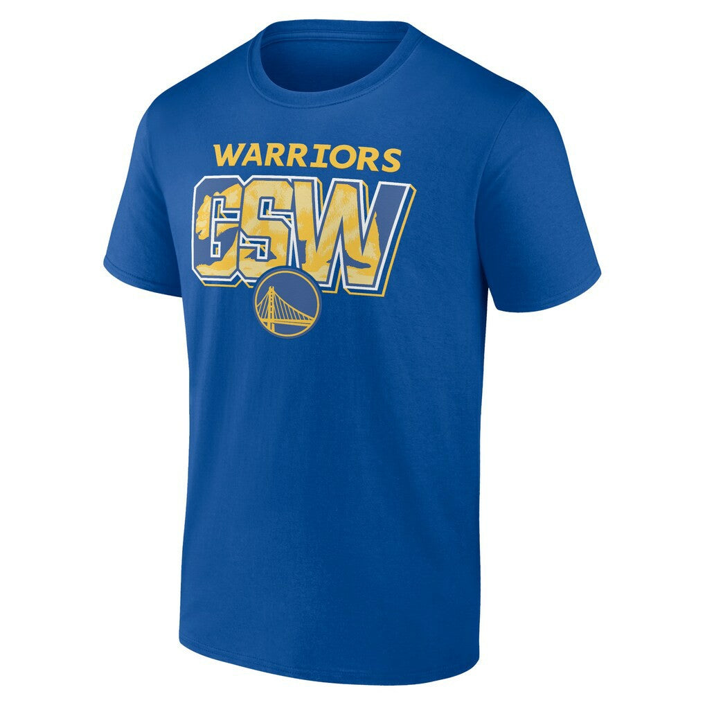 NBA - Golden State Warriors Full Court Press T-Shirt - Royal