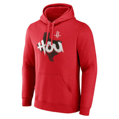 NBA - Houston Rockets Pick & Roll Coverage Pullover Hoodie - Red