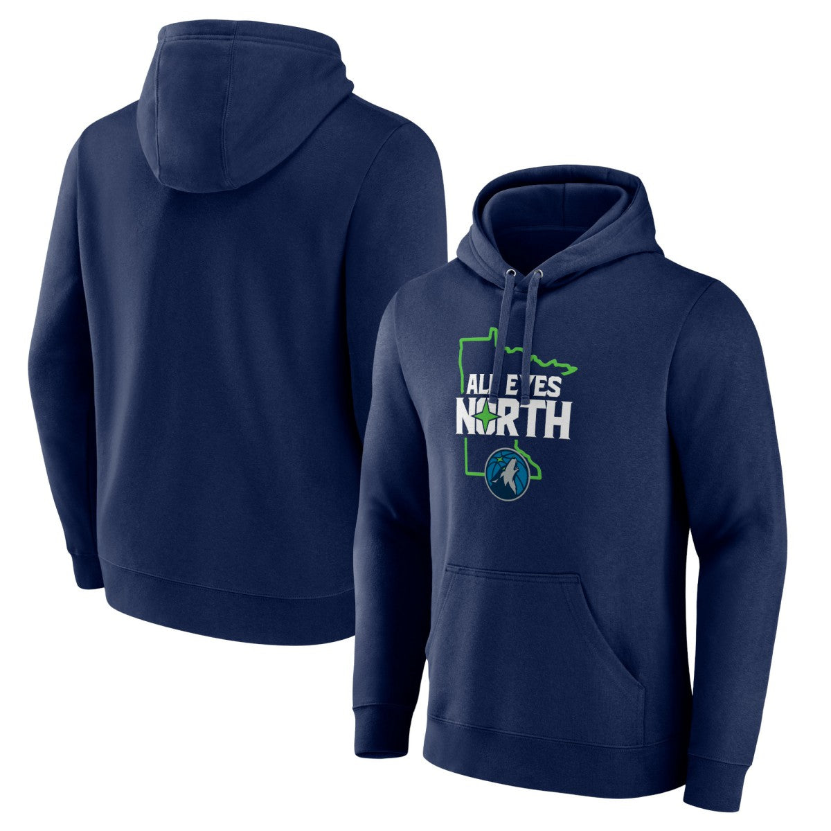NBA - Minnesota Timberwolves Pick & Roll Coverage Pullover Hoodie - Navy