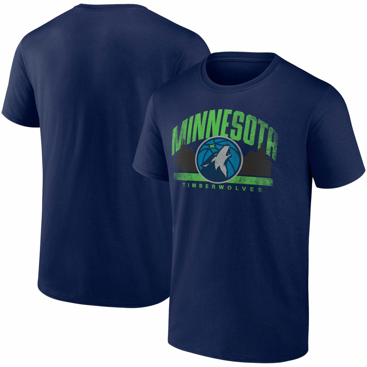 NBA - Minnesota Timberwolves Full Court Press T-Shirt - Navy