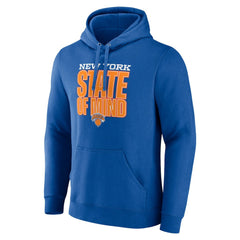 New Era - New York Knicks Pick & Roll Coverage Pullover Hoodie - Blue